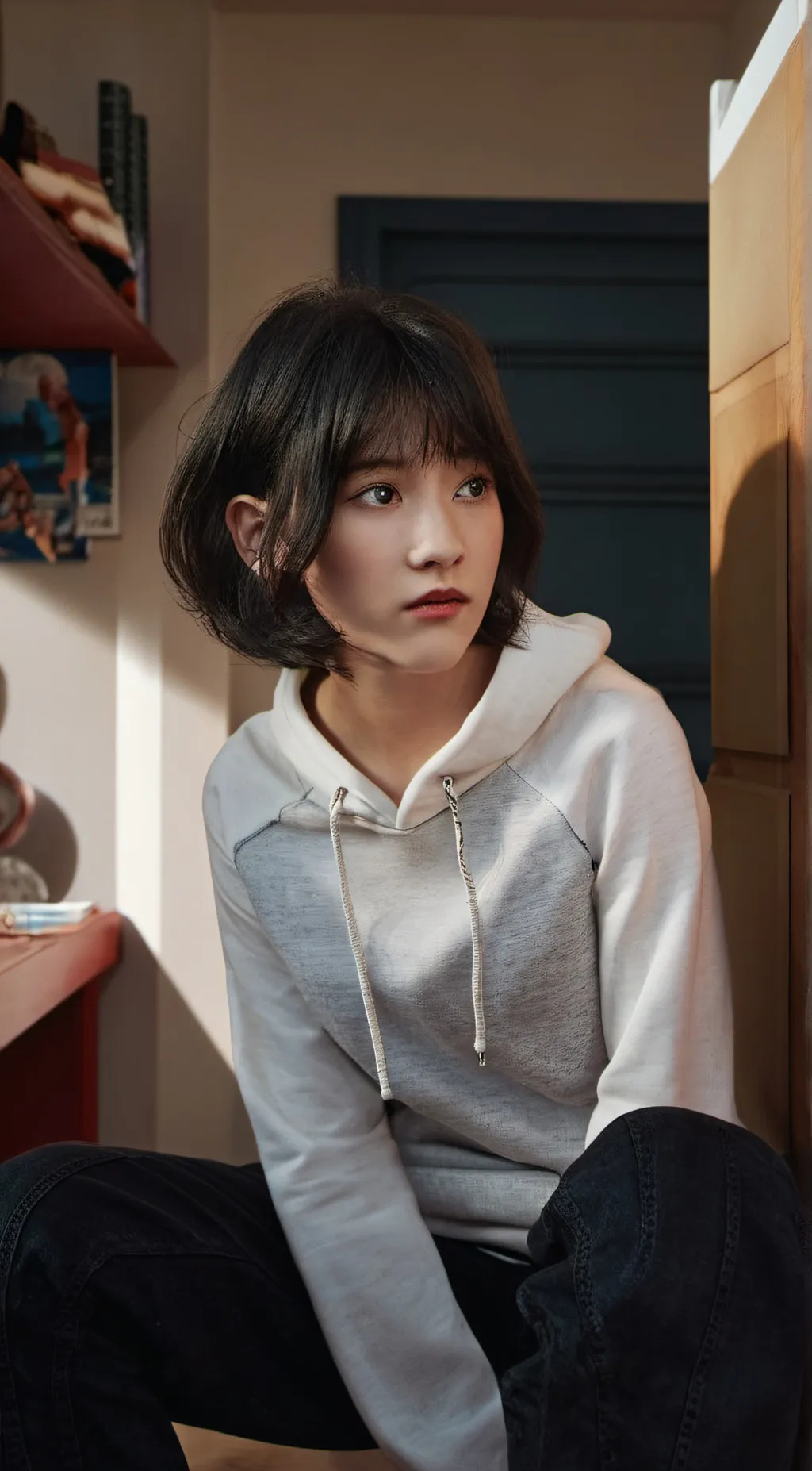 ai character: Ray background