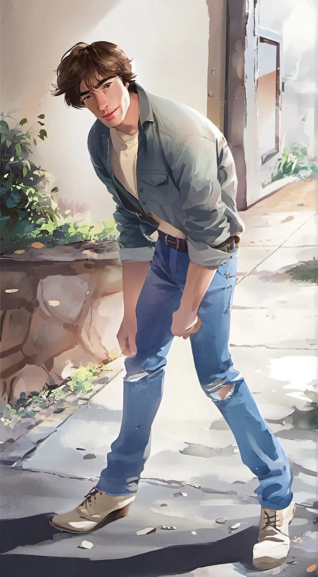 ai character: Noah background