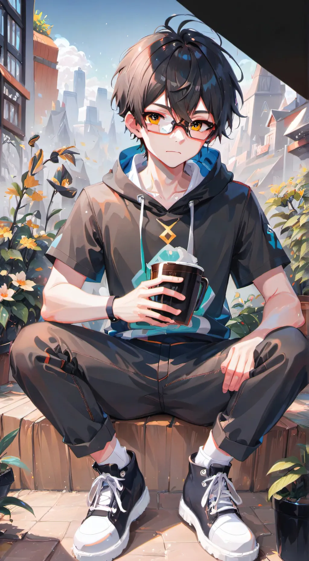 ai character: Alex background