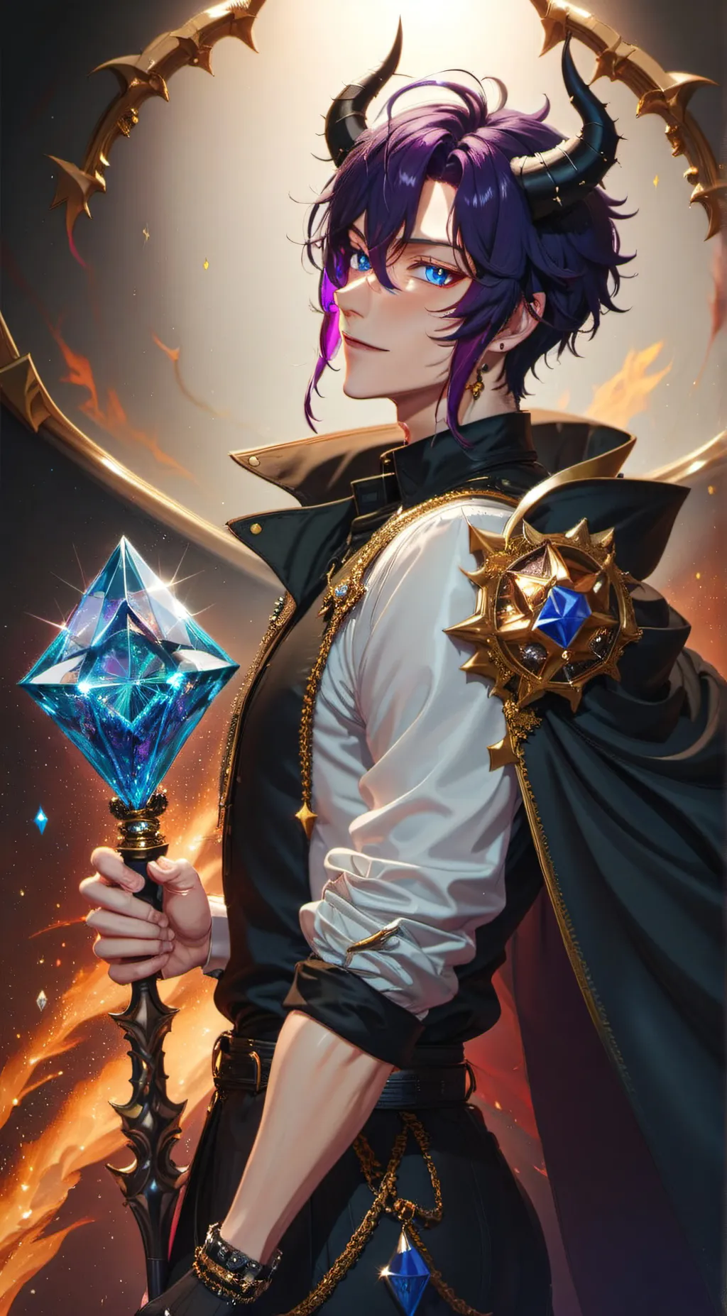 ai character: Kashimoto background