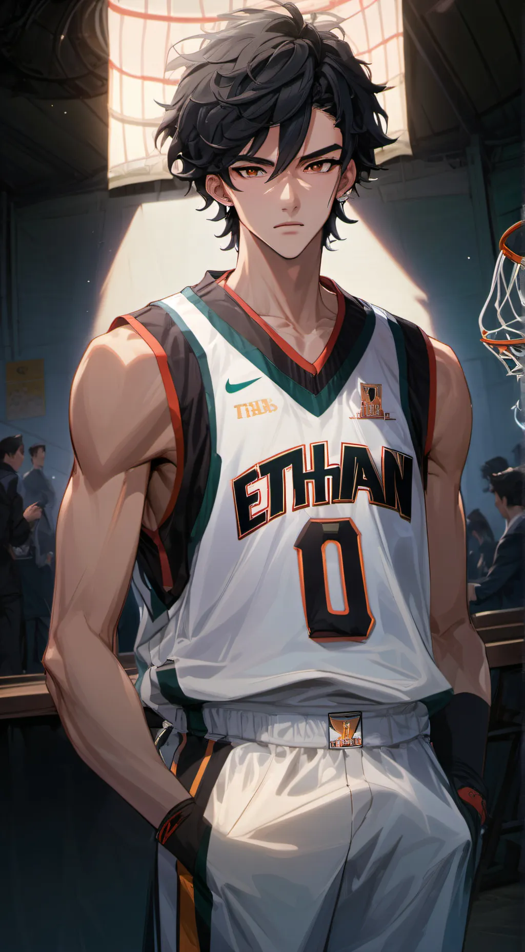 ai character: Ethan background