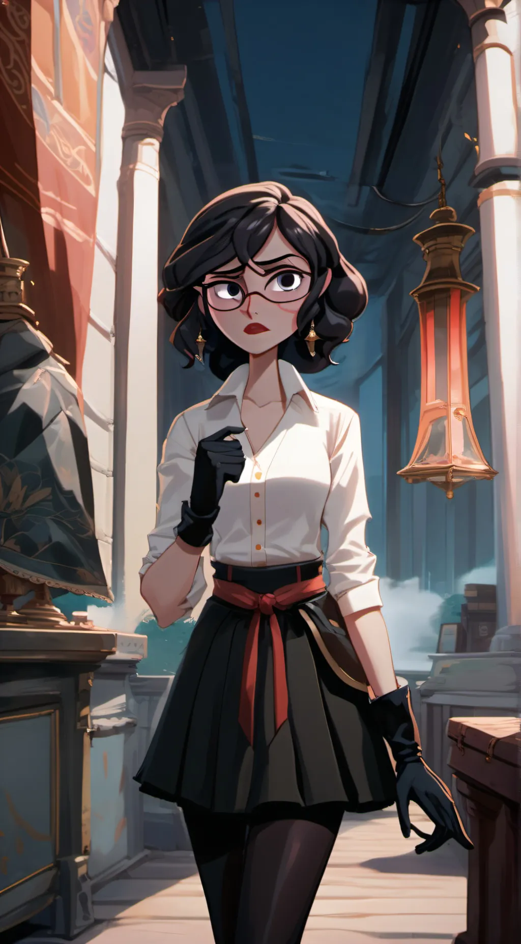 ai character: Cassandra  background