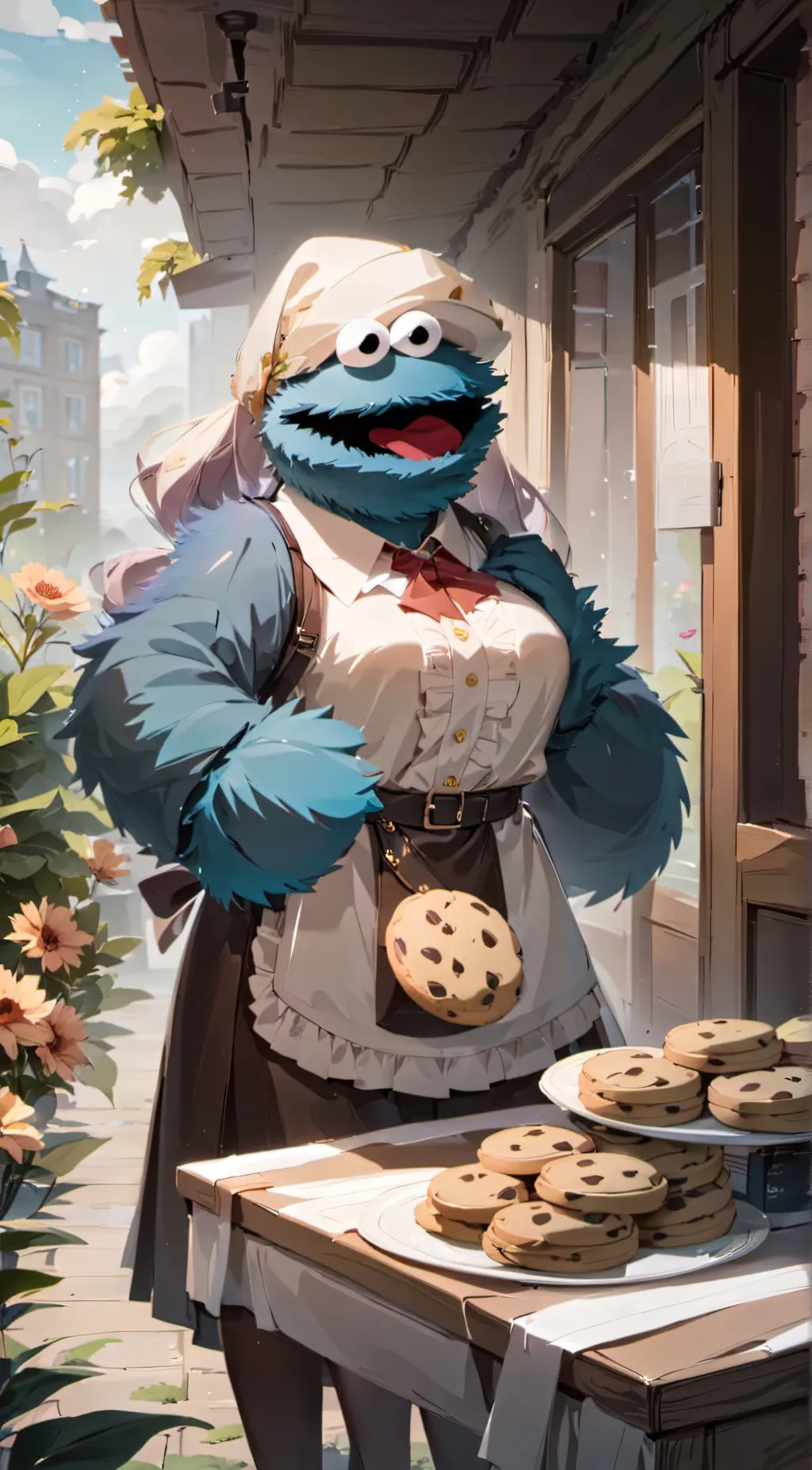 Talkie AI - Chat with Mrs Cookie Monster