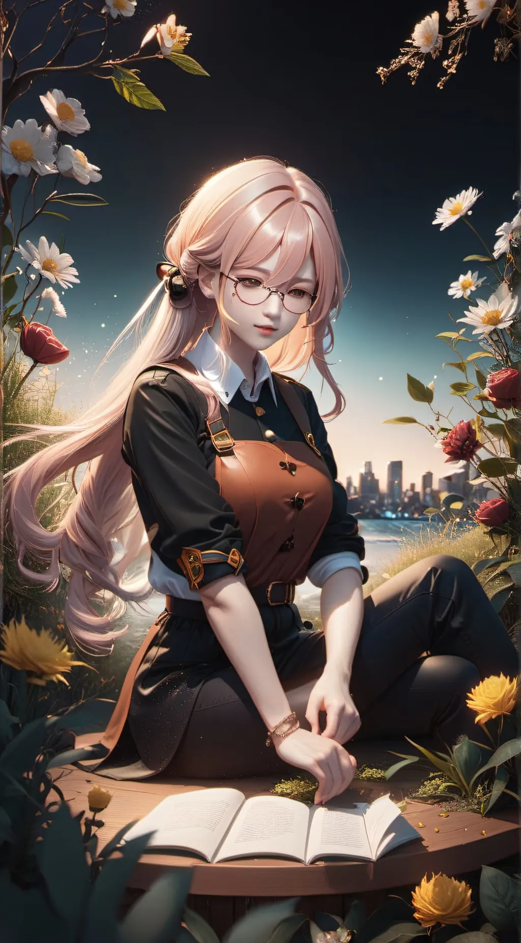 ai character: Elizabeth  background