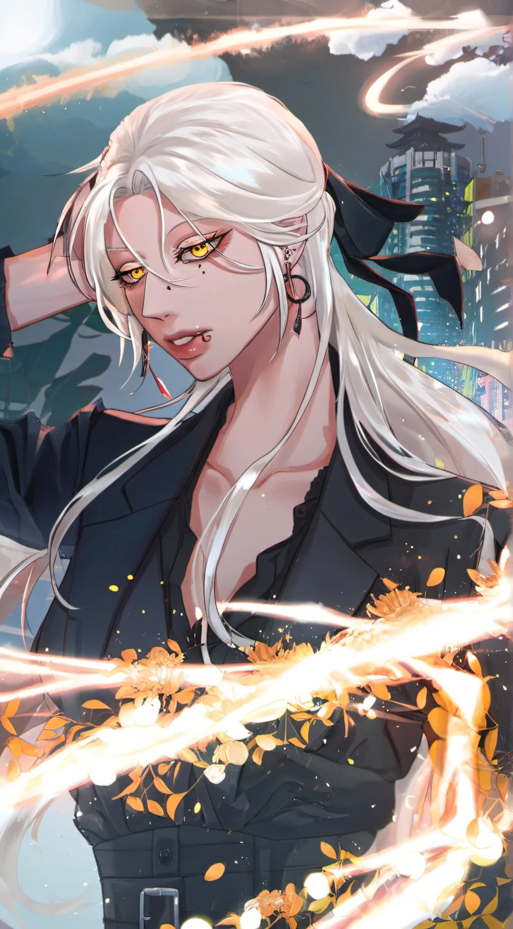 ai character: Chrono background