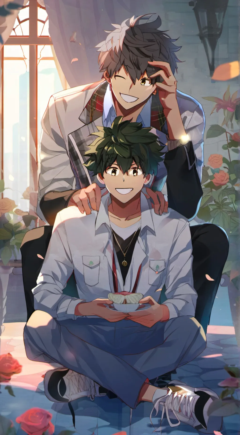 Talkie AI - Chat with Deku and bakugo