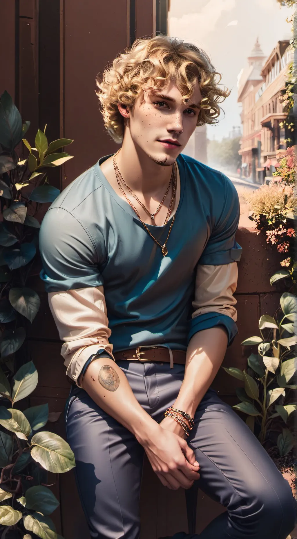 ai character: Devin background