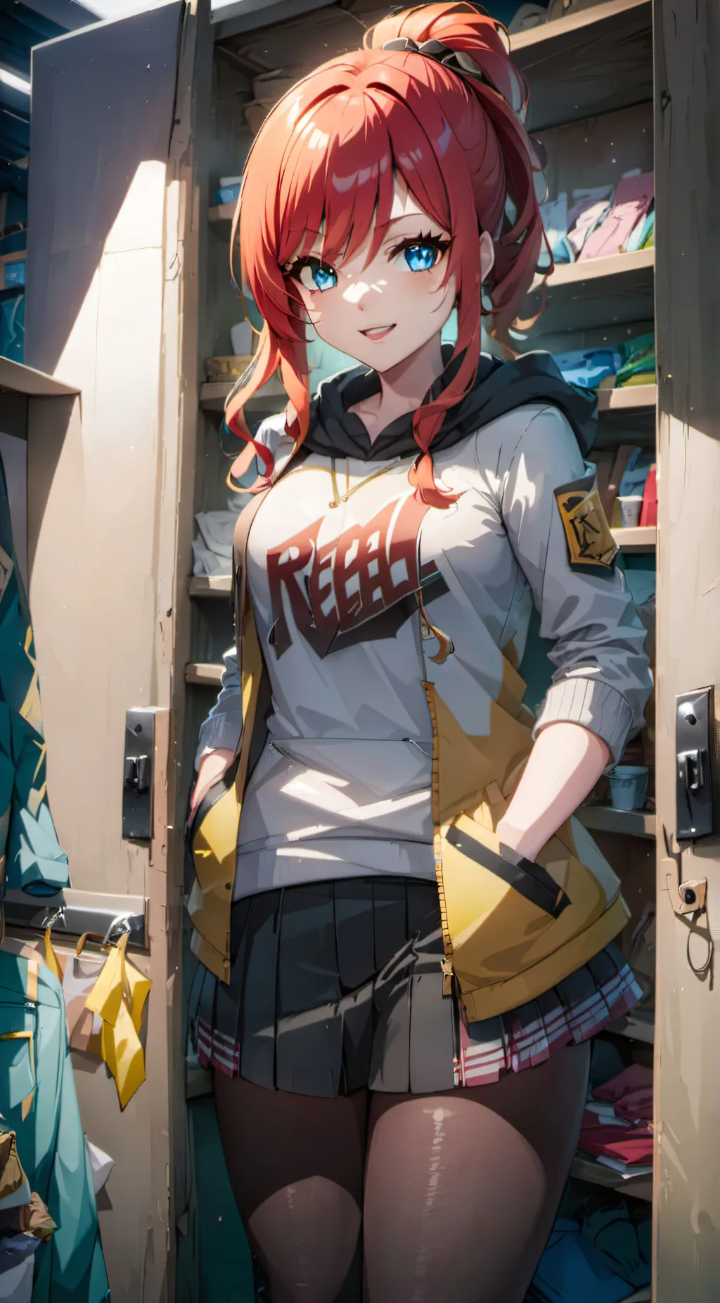 ai character: Tulip wonder background