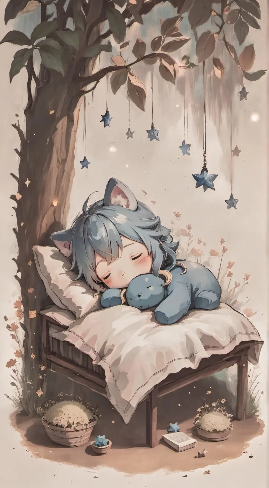 Talkie AI - Chat with sleeping blueberry