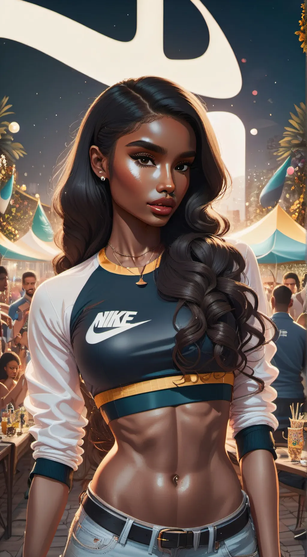 ai character: Deja background