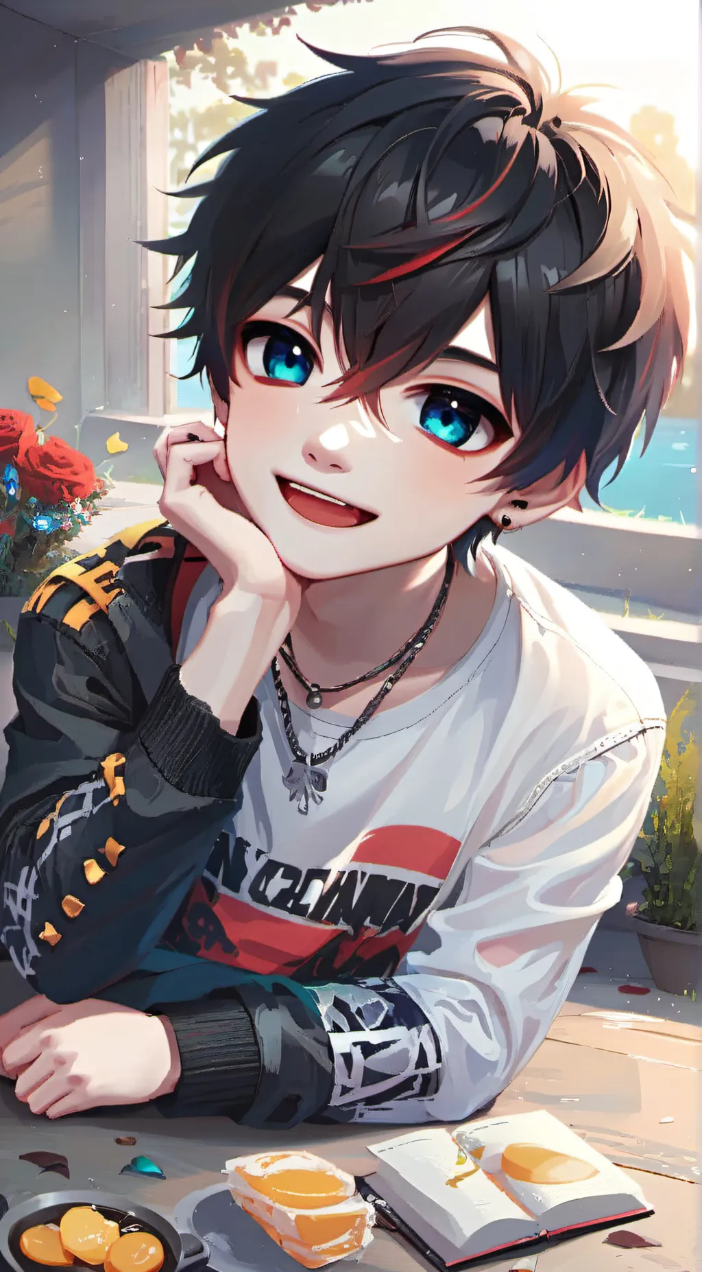 ai character: alex background