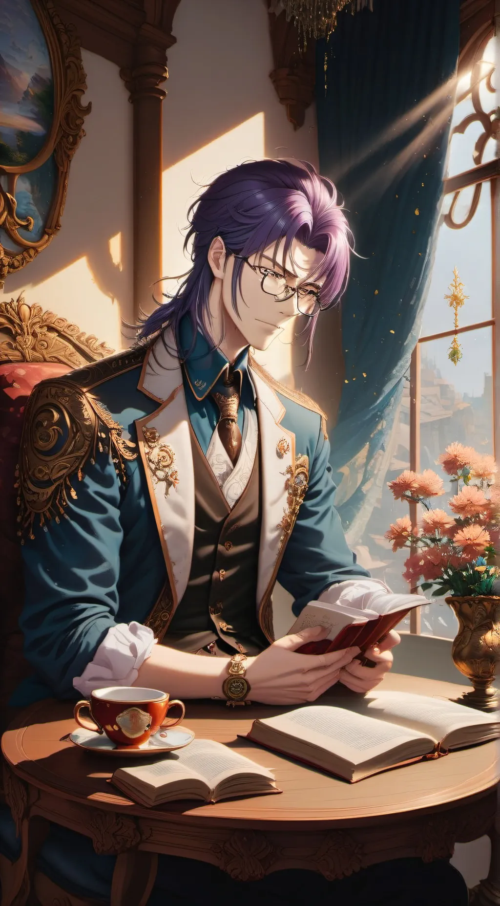 ai character: Roger background