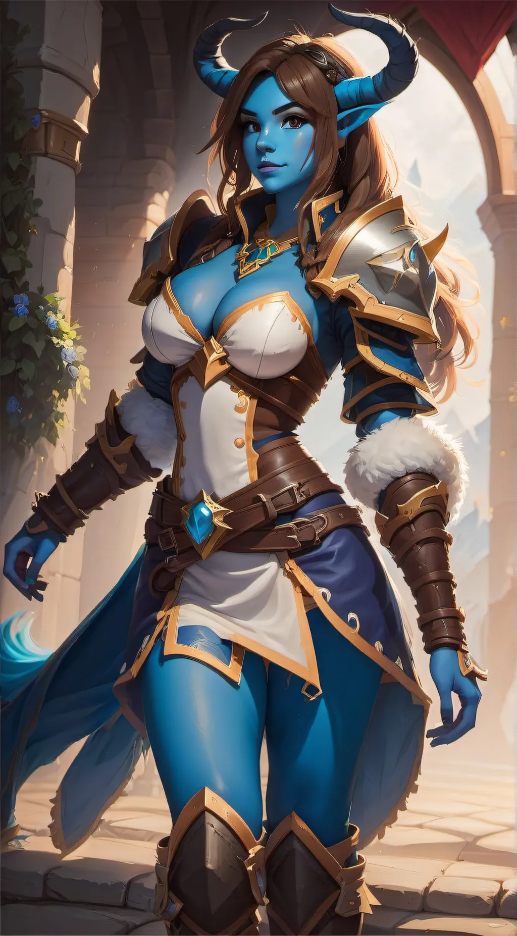 ai character: Reruna background