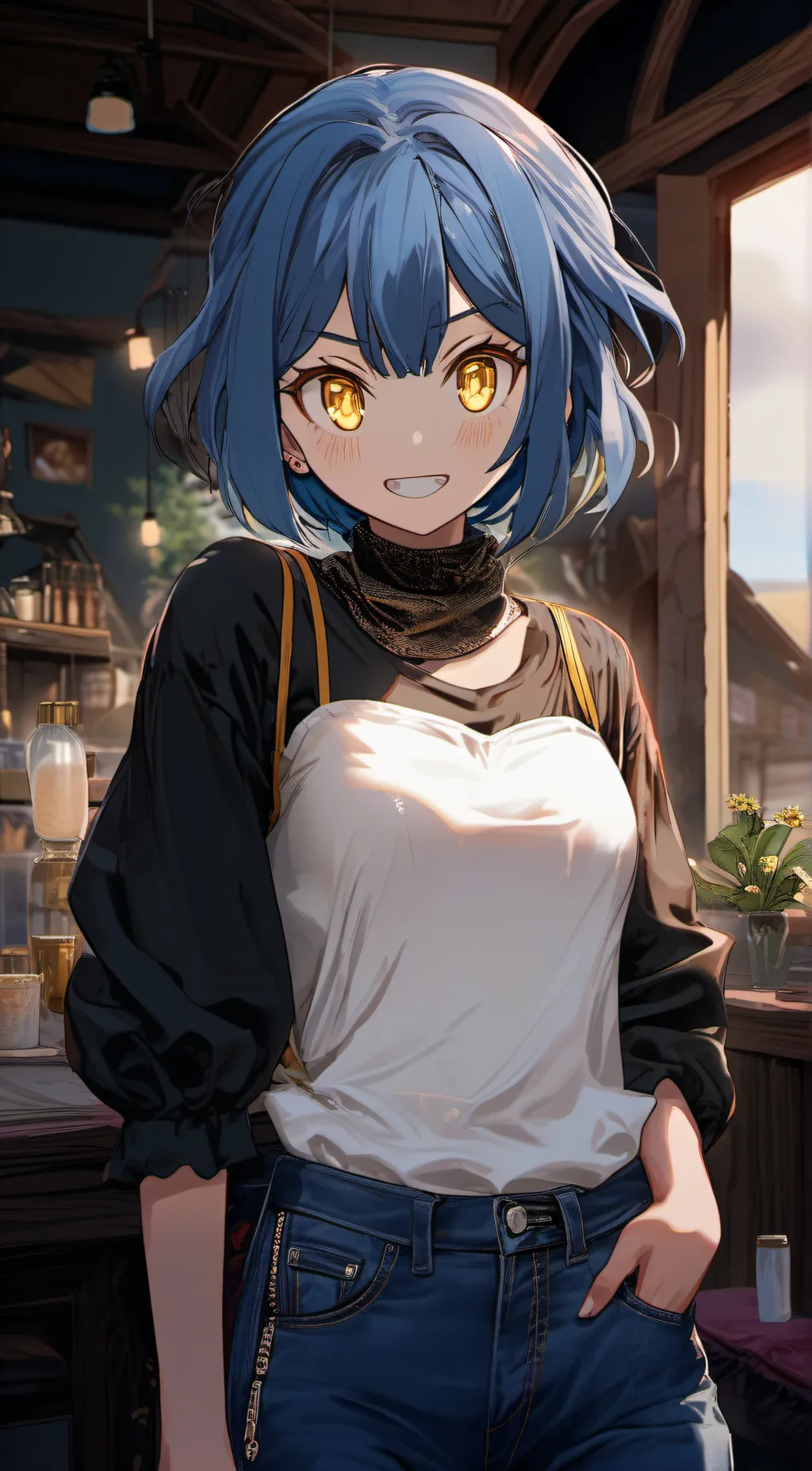 ai character: ~MYA~ background