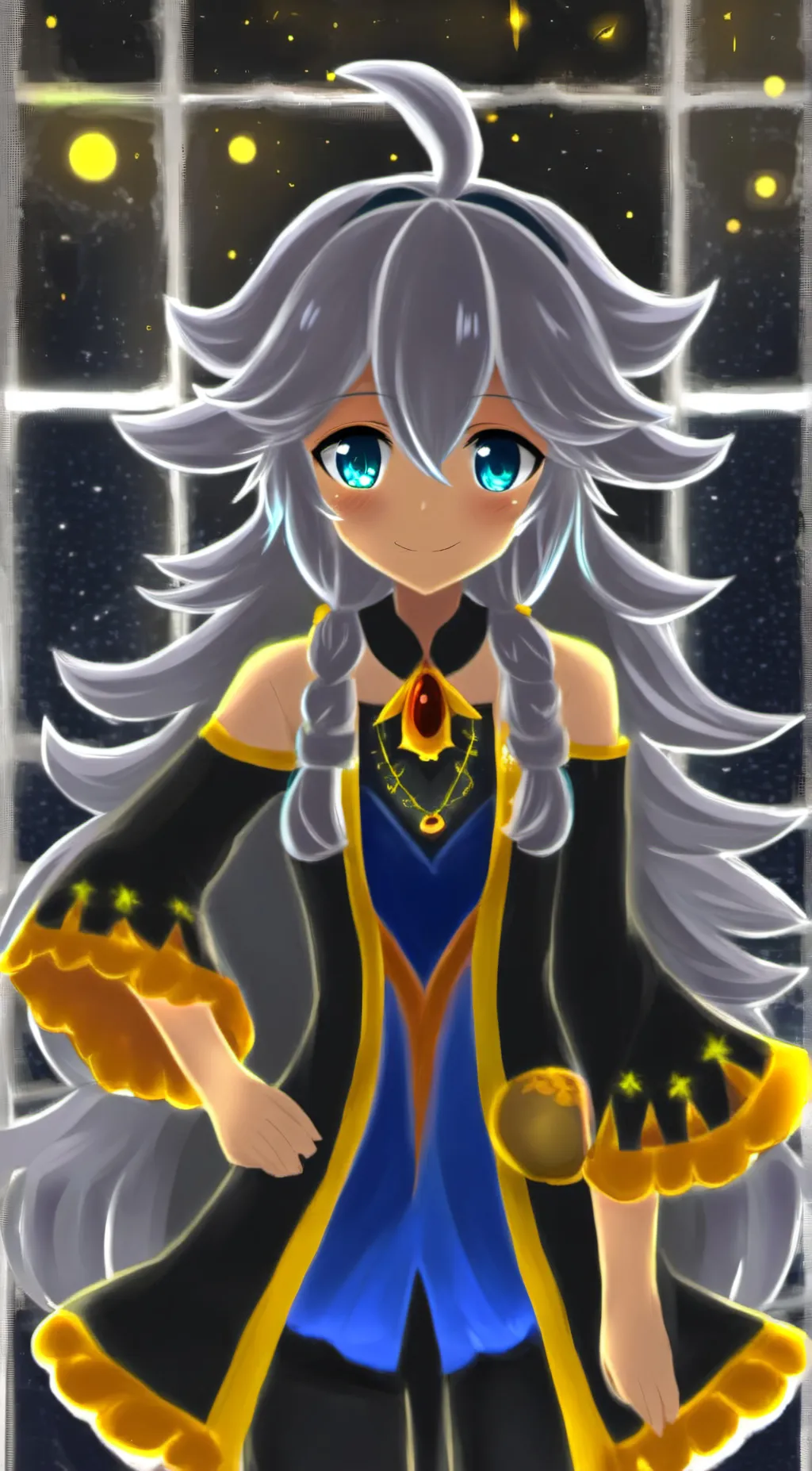 ai character: Mizuki background