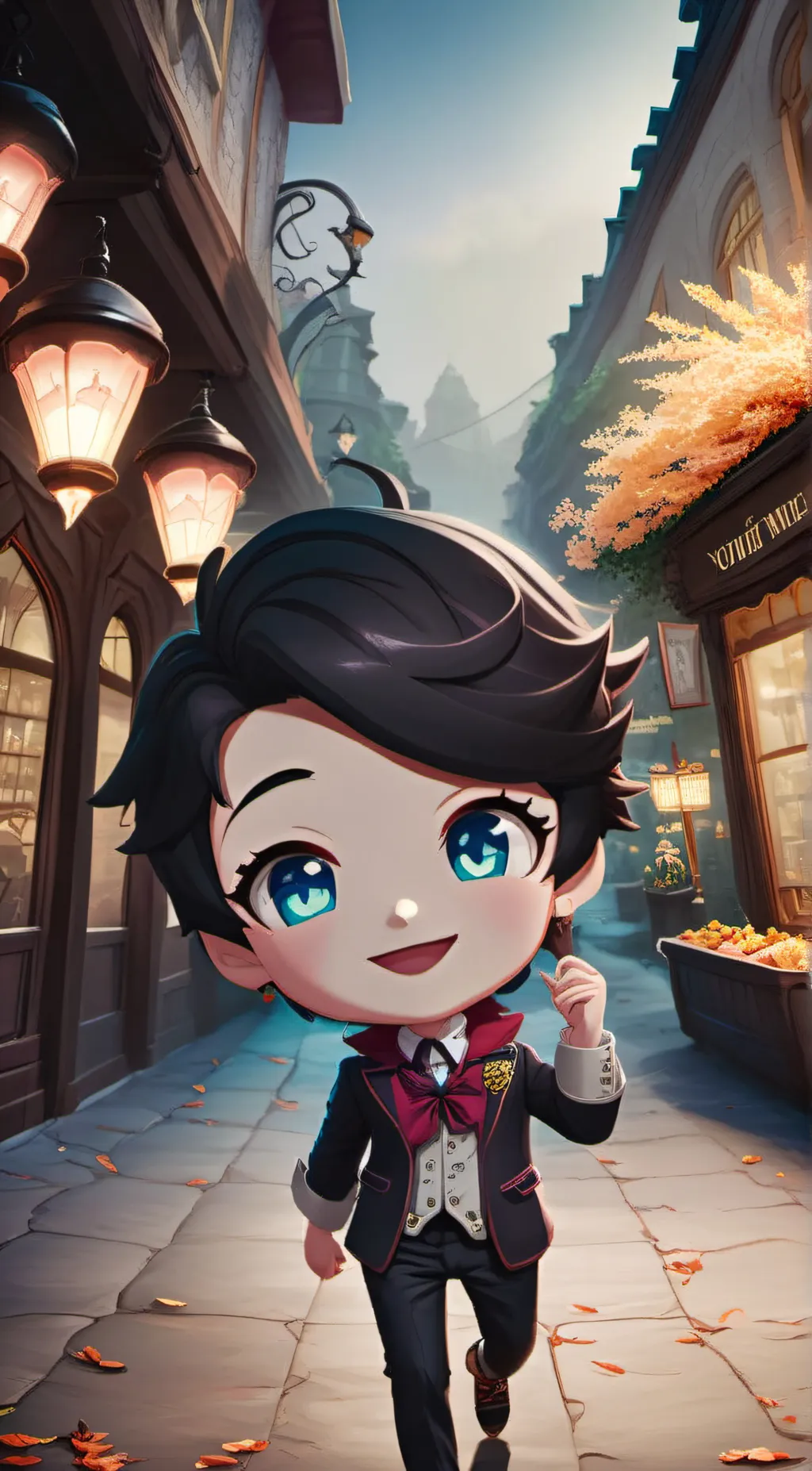 ai character: Draco from Krew background