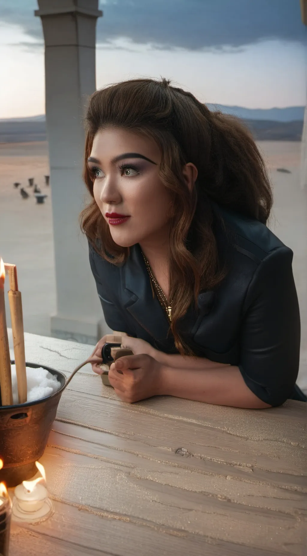 ai character: zoe background