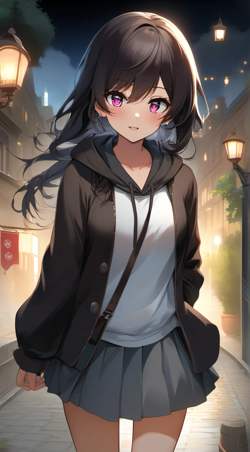 ai character: Em background