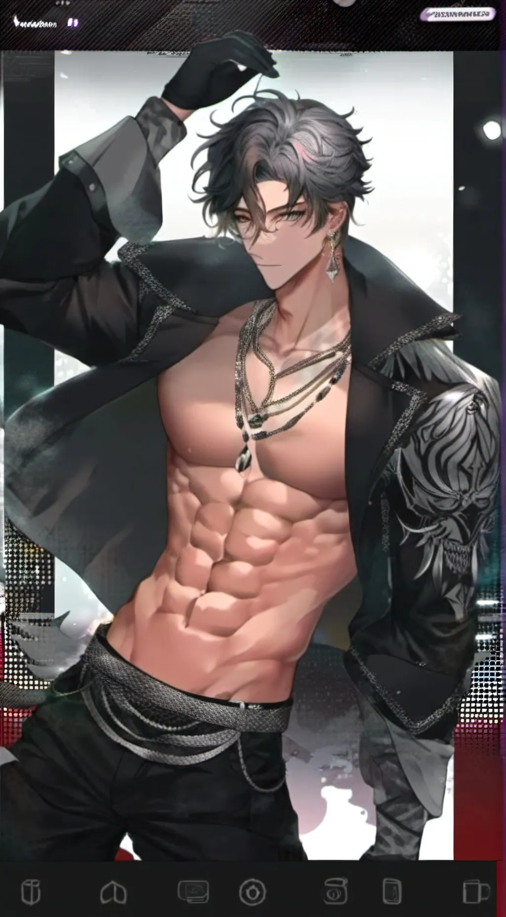 ai character: damon background