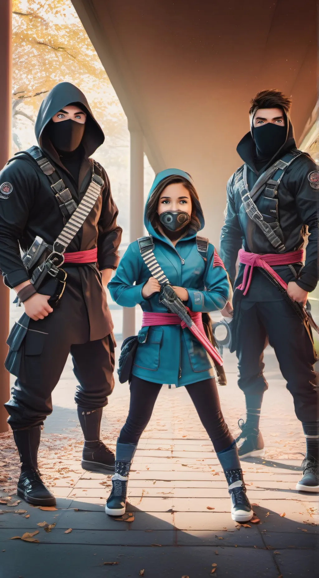 ai character: Spy ninjas mission background