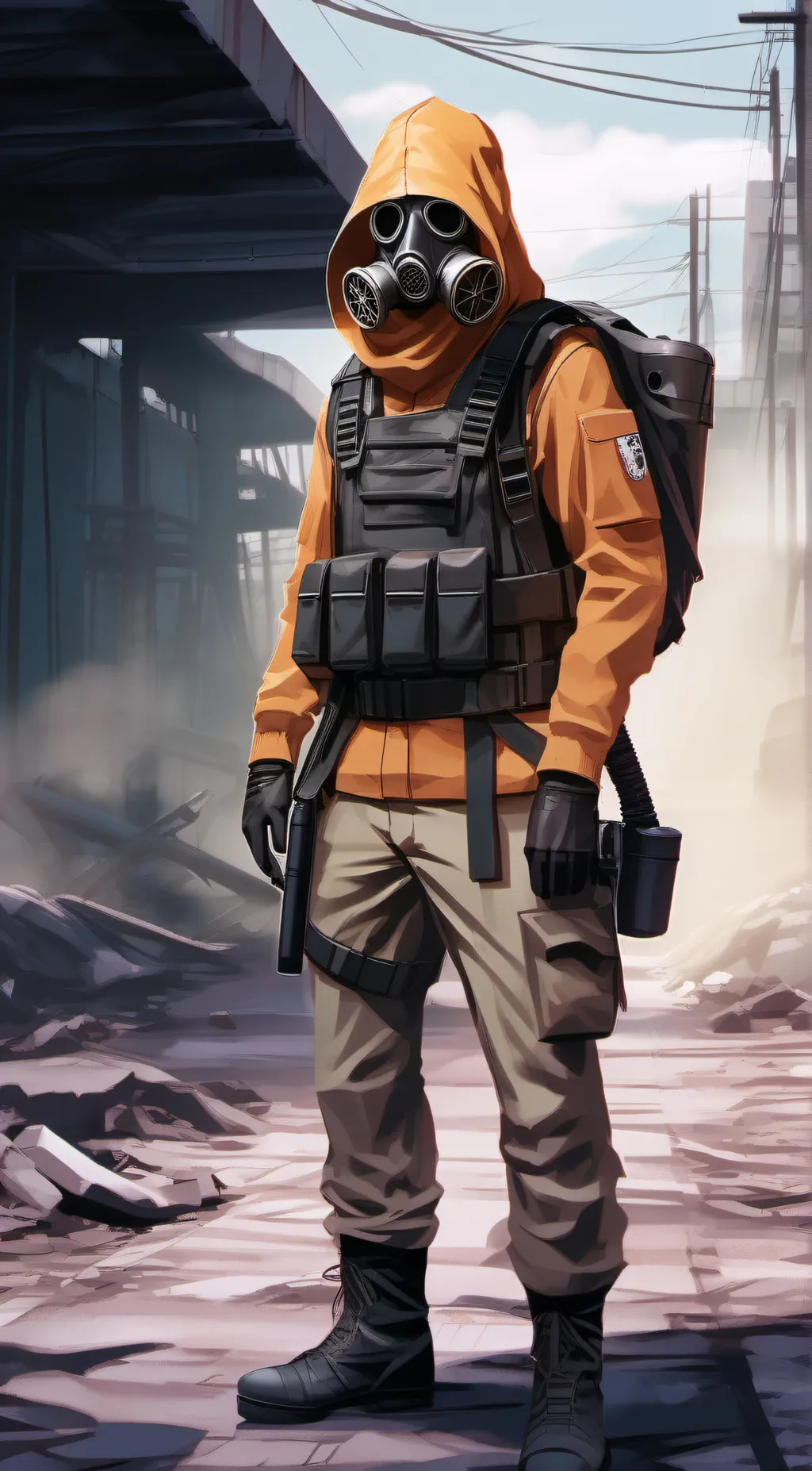 ai character: stray scp member background