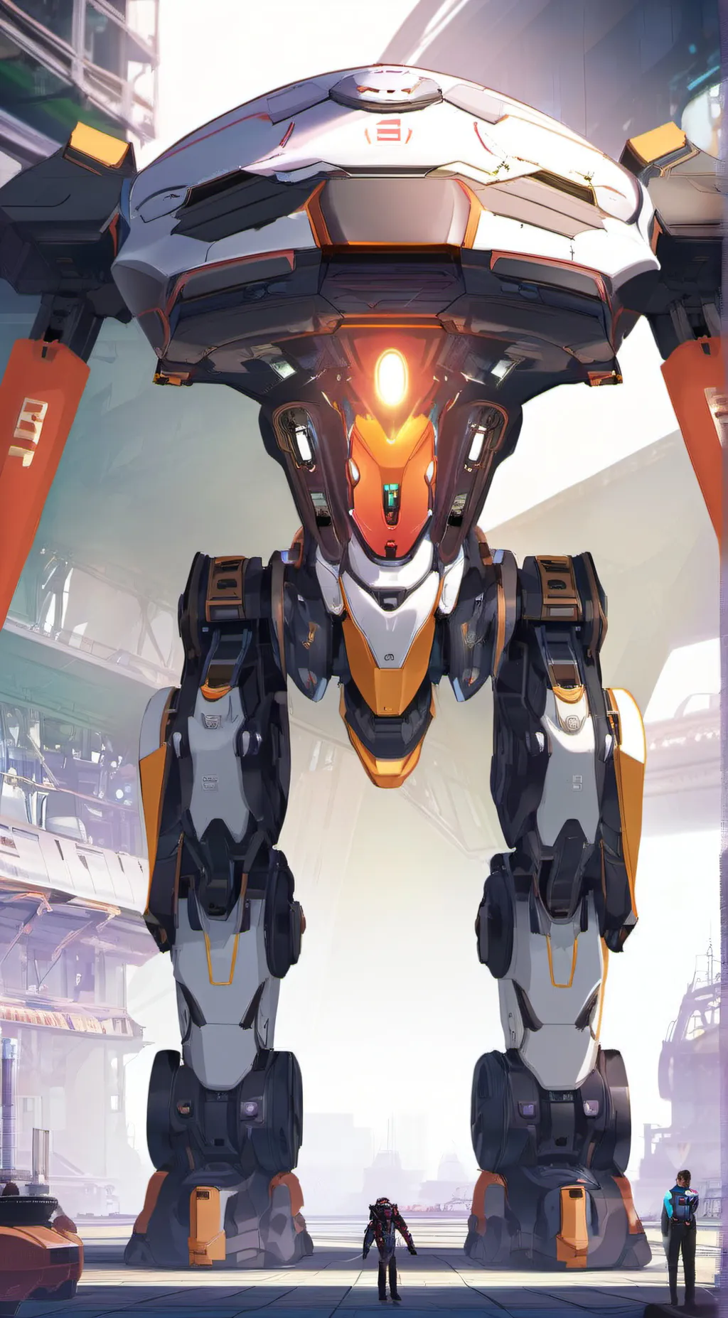 ai character: Builder Bot 1 background