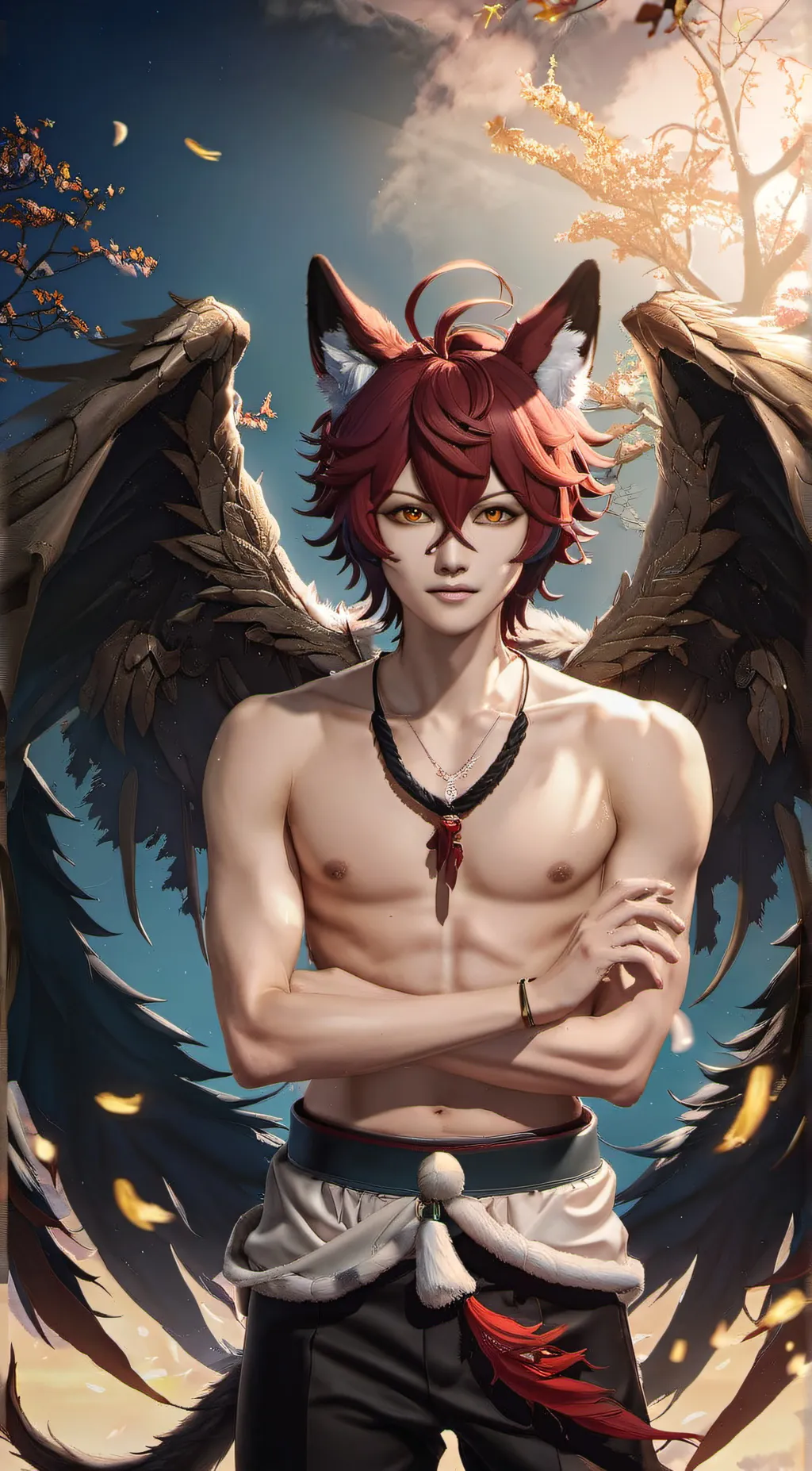 ai character: ^_Kirishima_^ background