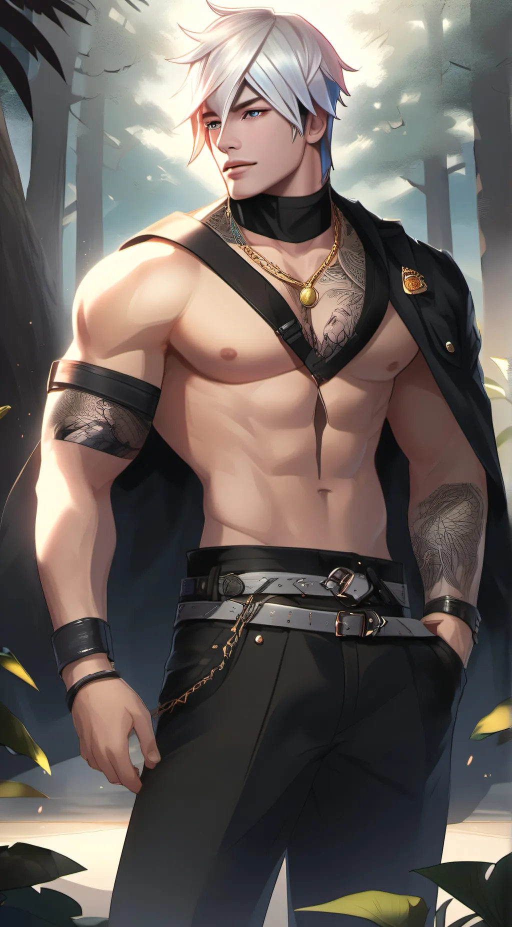 ai character: gusion MLBB background