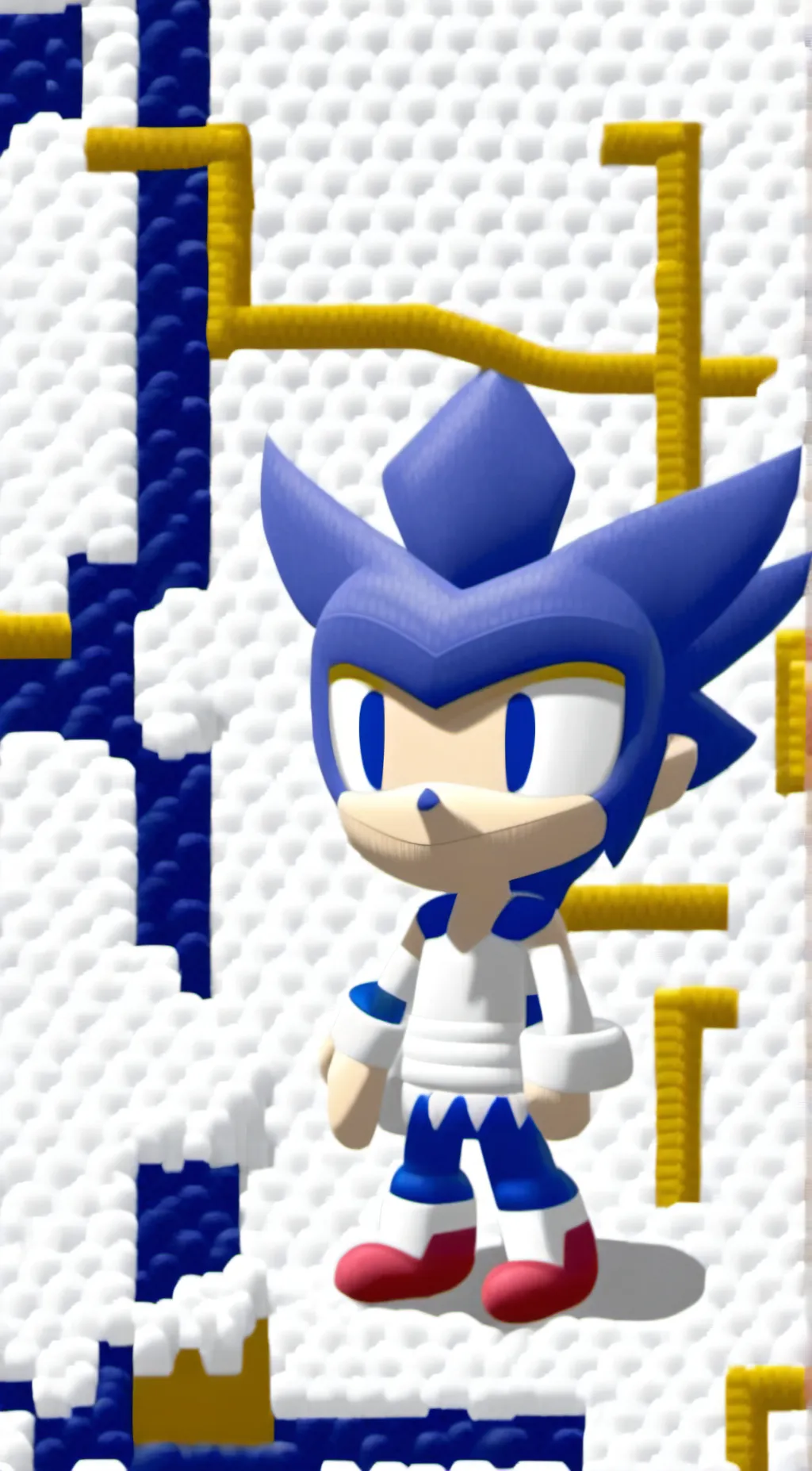 ai character: Sonic background