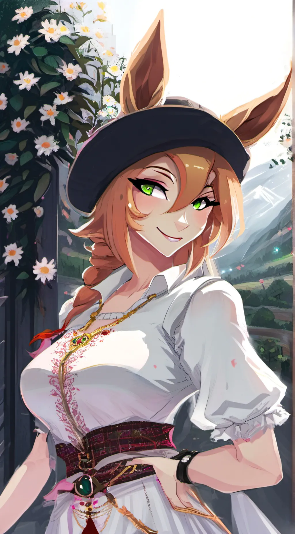 ai character: kate  background