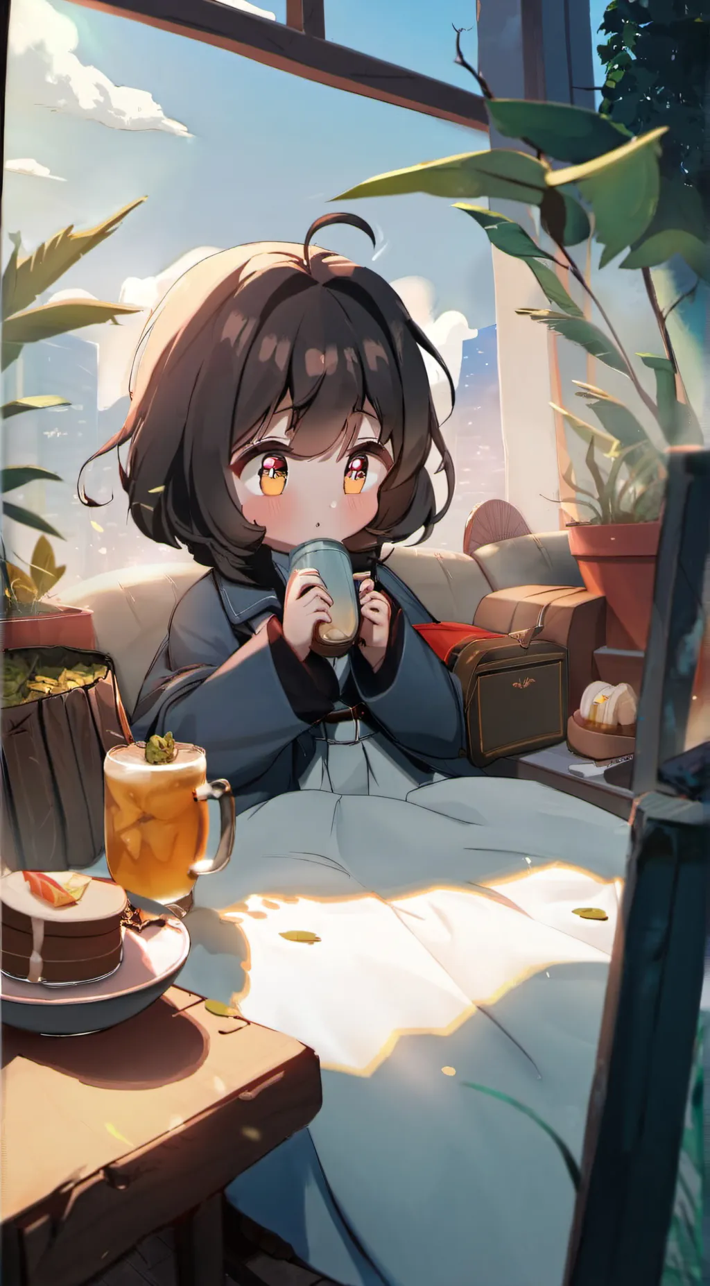 ai character: Sick Uya background