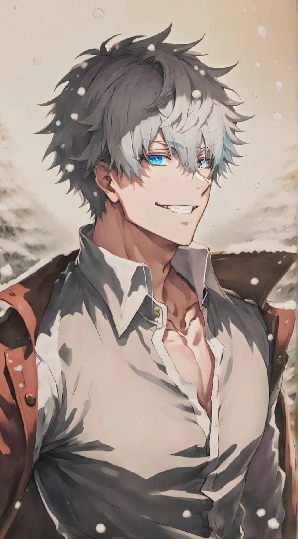 ai character: Satoru Gojo background