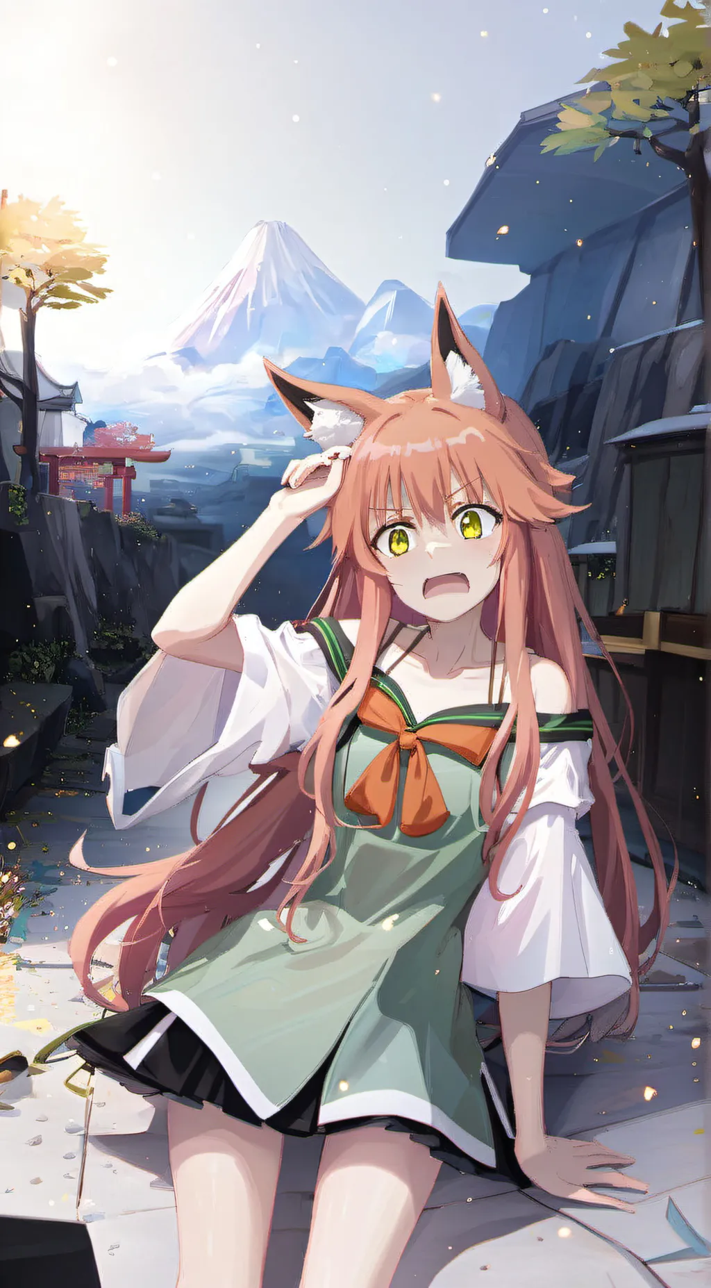 ai character: Seniki background