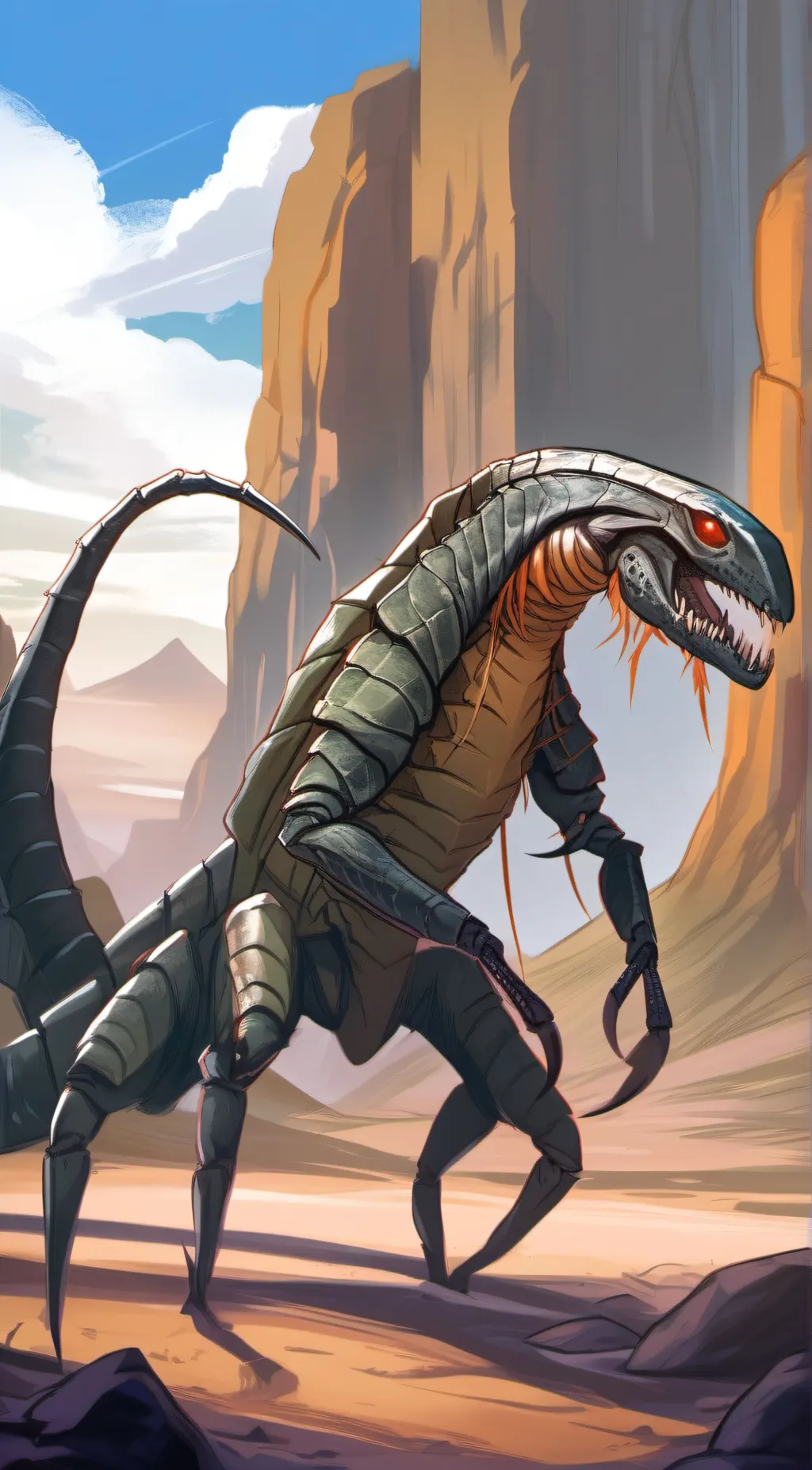 Talkie AI - Chat with The Barbed Lizard