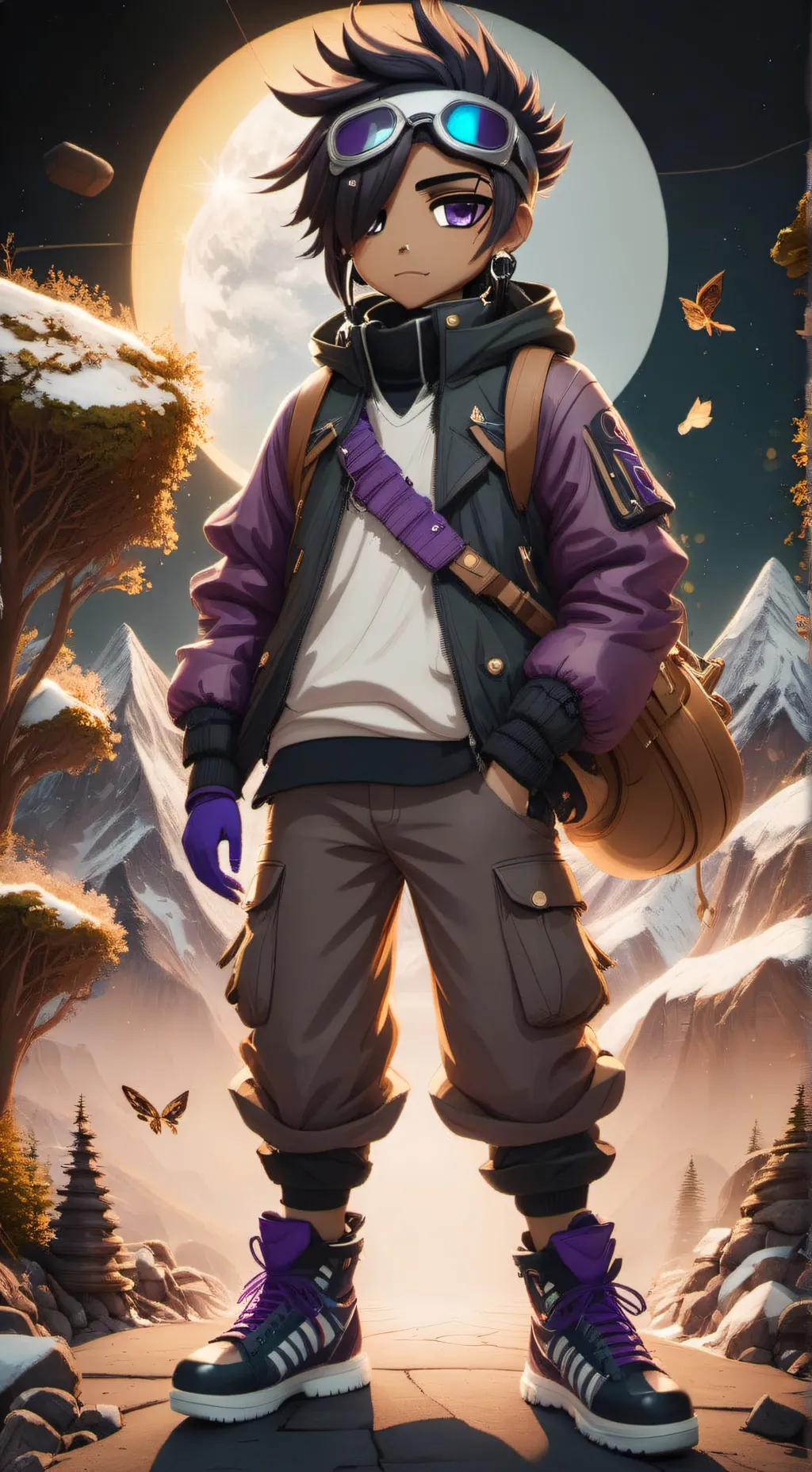 ai character: Facing Your Past background