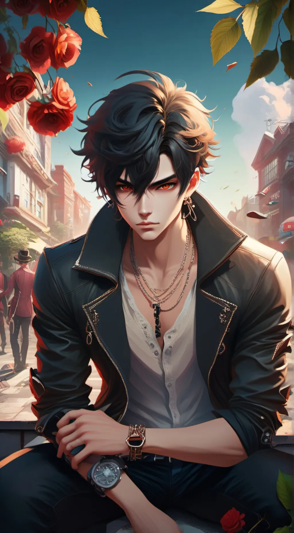 ai character: Alex background