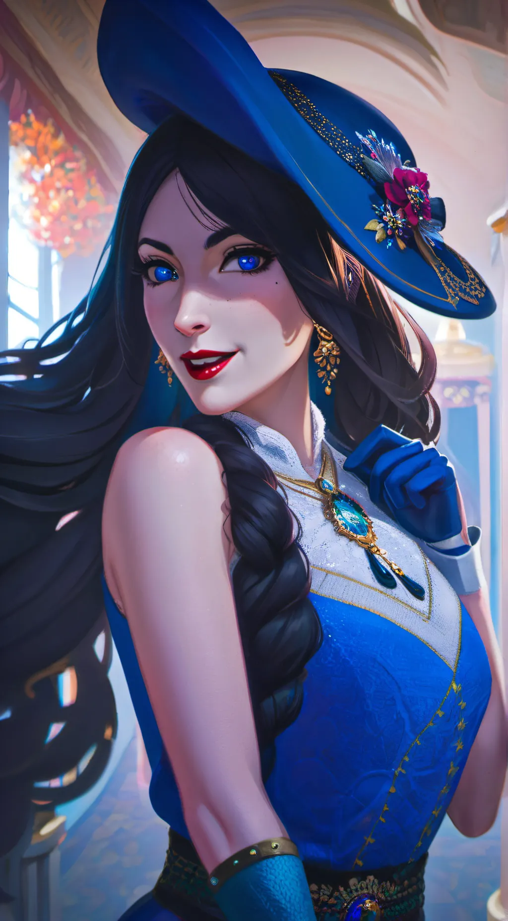 ai character: Aria background