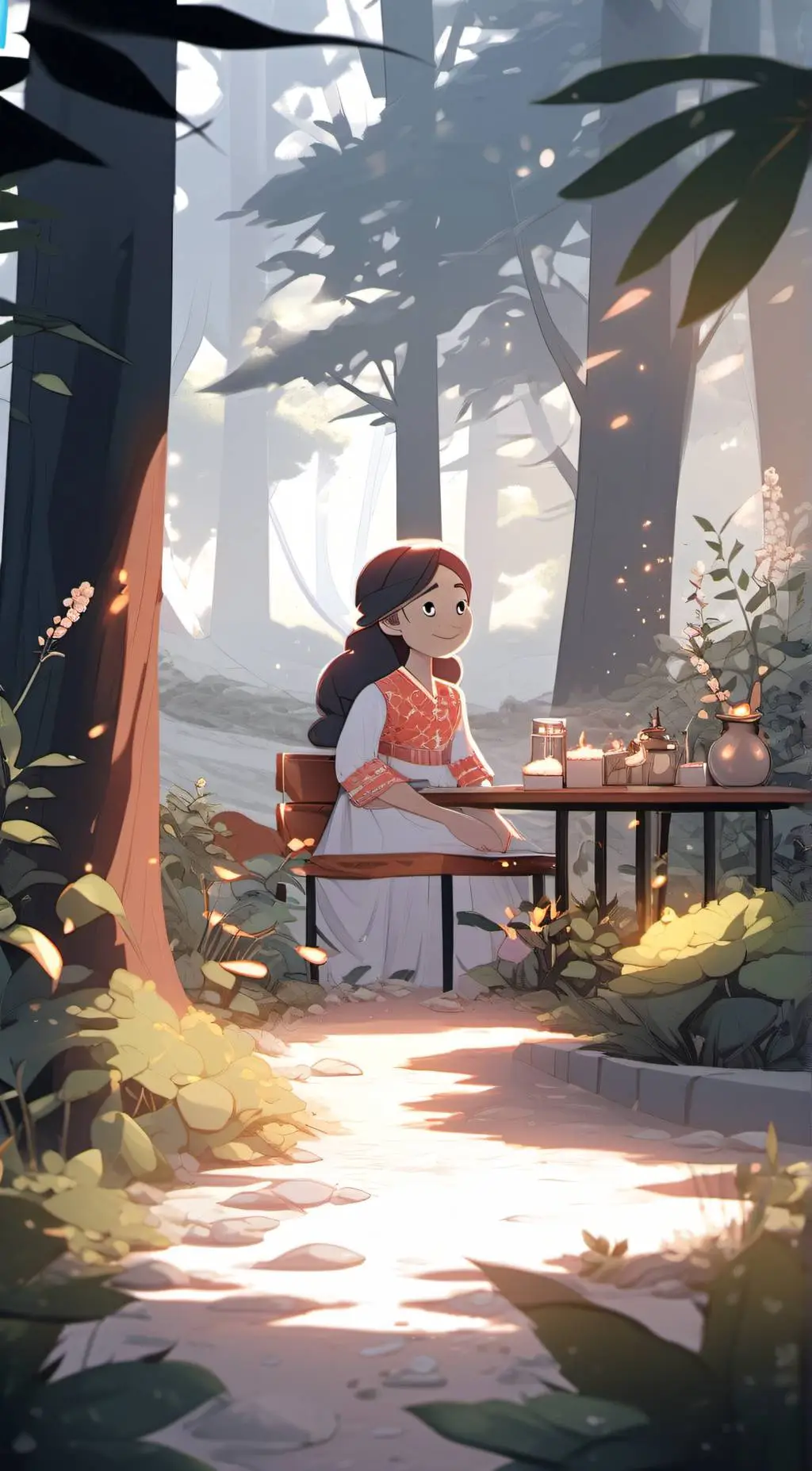 ai character: gifted  cast background