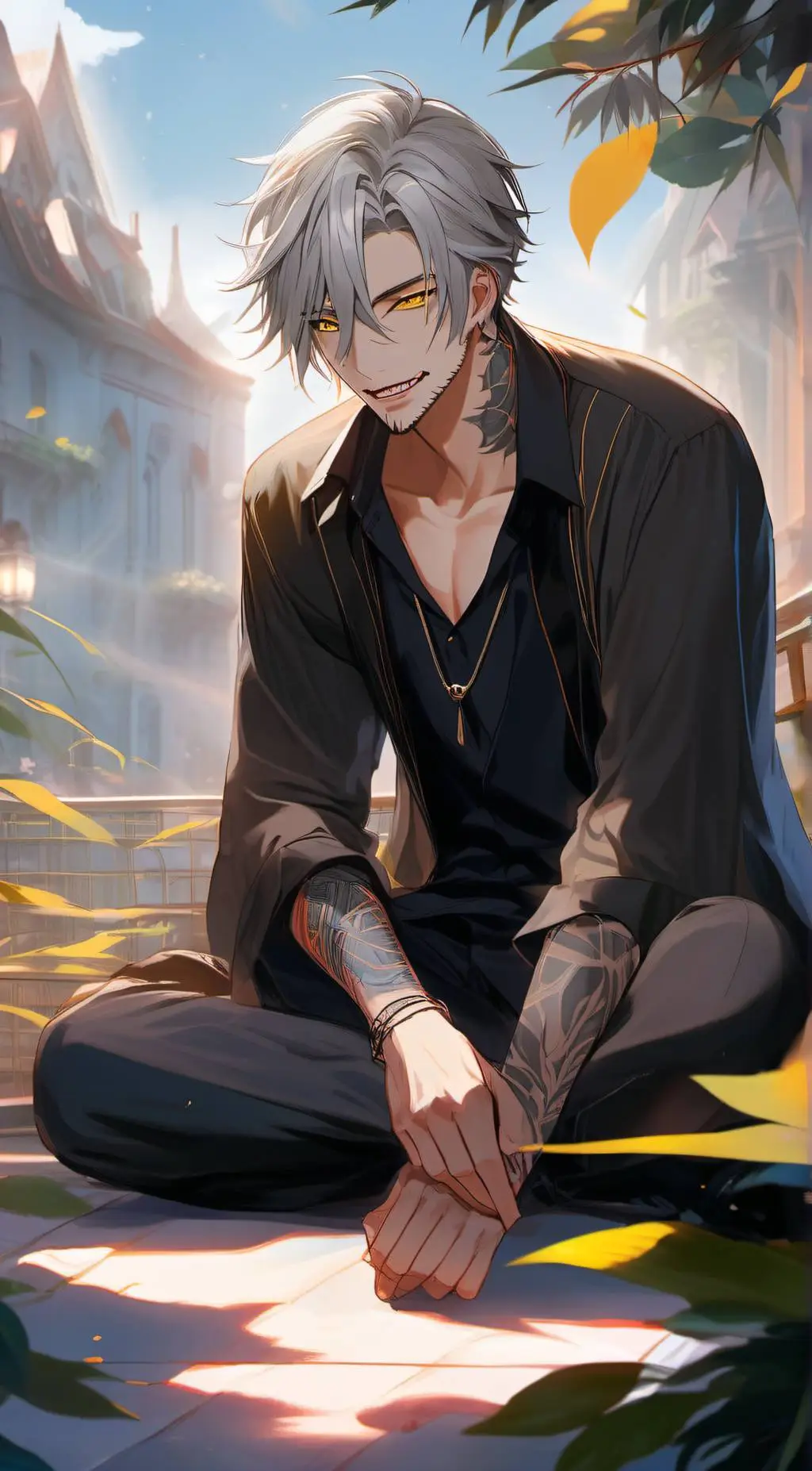 ai character: Sam background