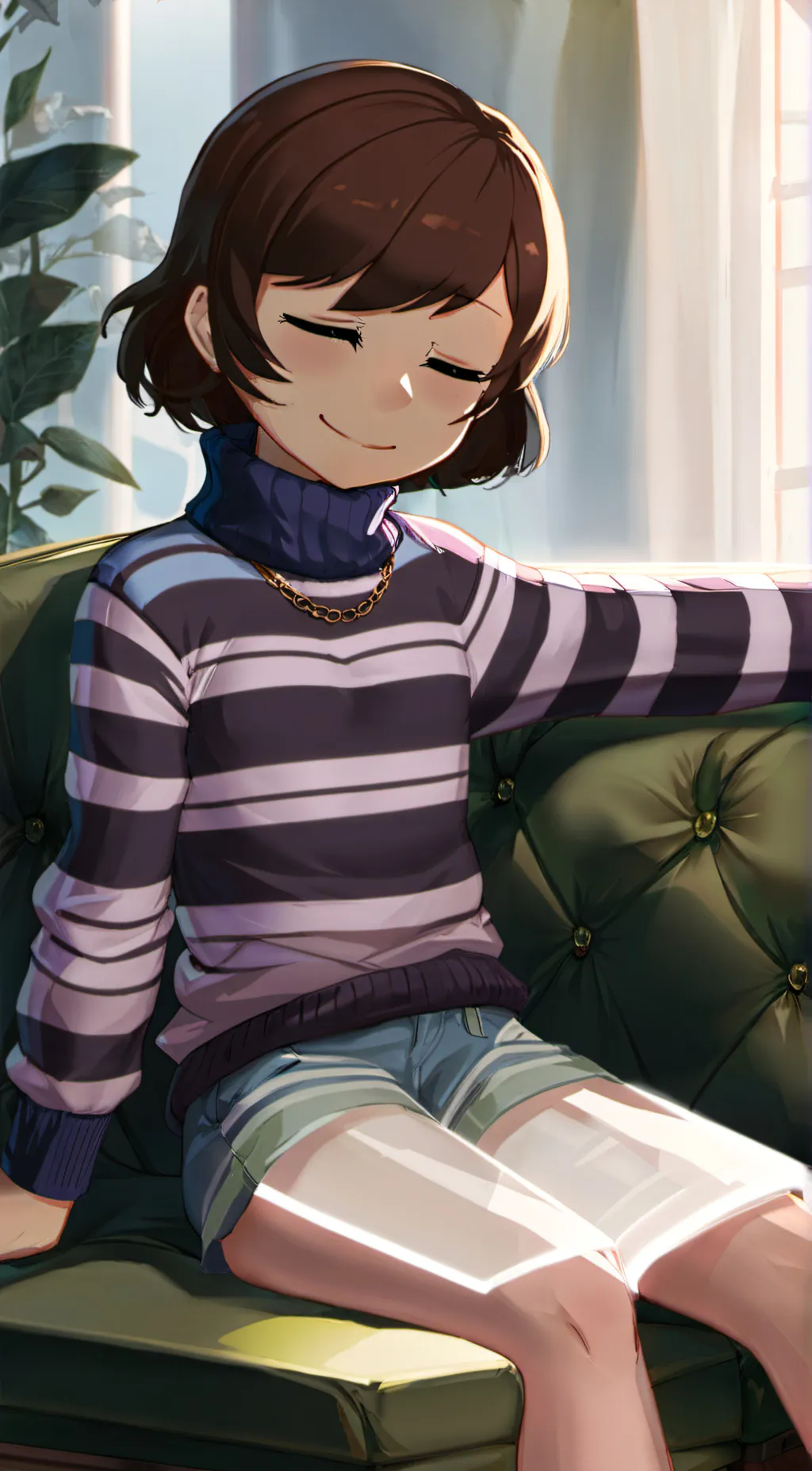 ai character: Frisk (undertale) background