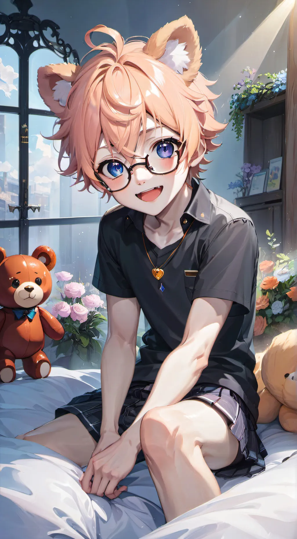 ai character: ★†°•Lei•°†★ background