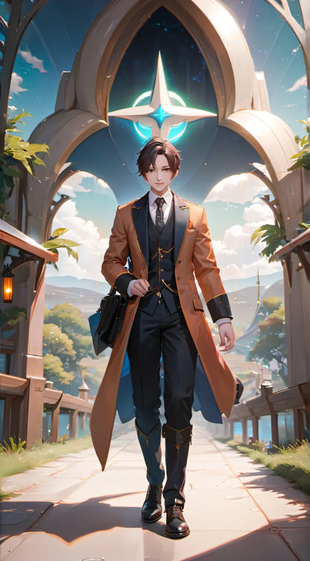 ai character: Enoch Secrets  background