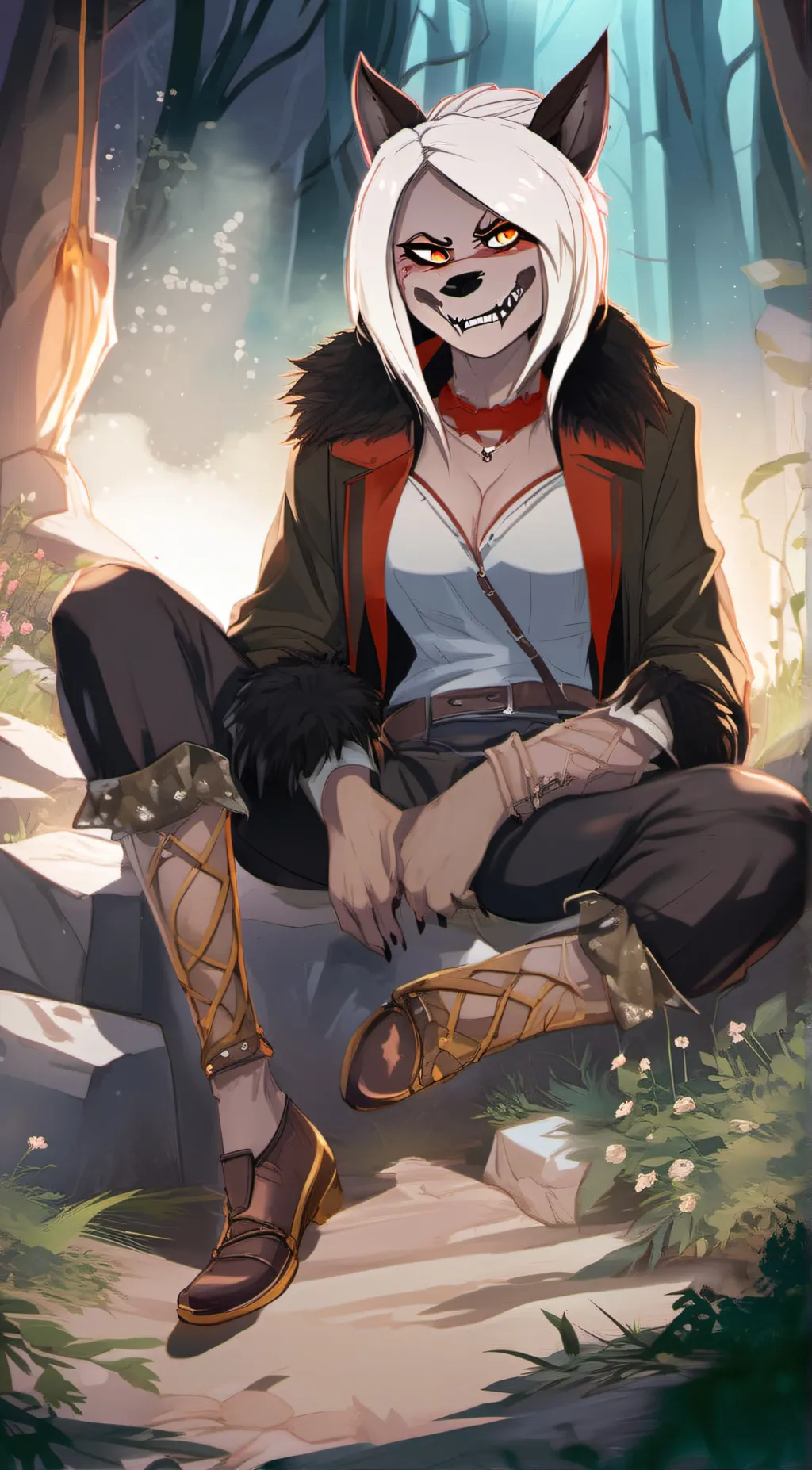 ai character: yoki background