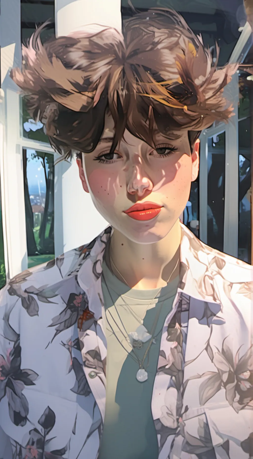 ai character: Leo background