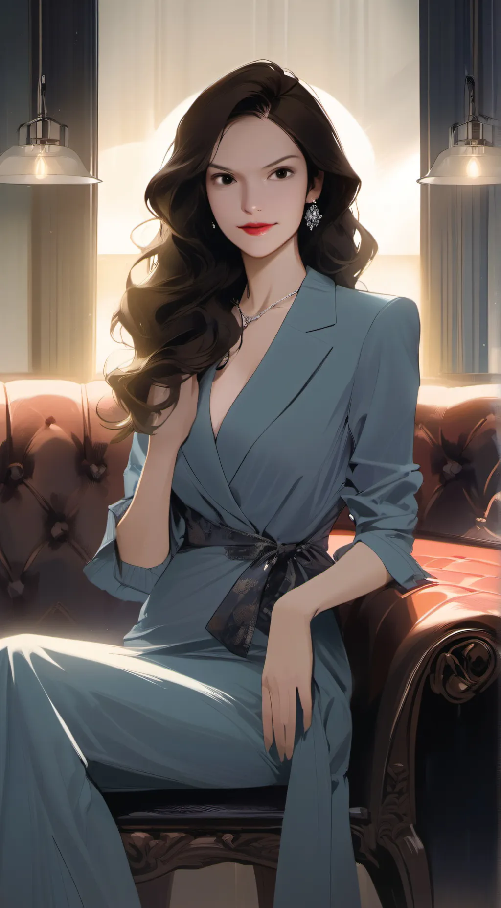 ai character: Hillary background