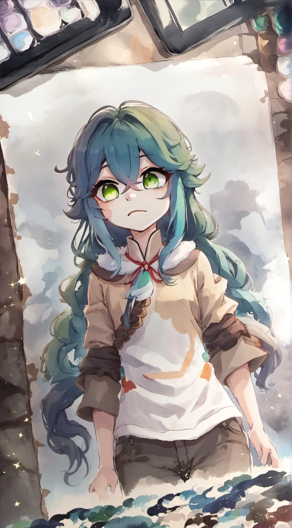 ai character: Mia background