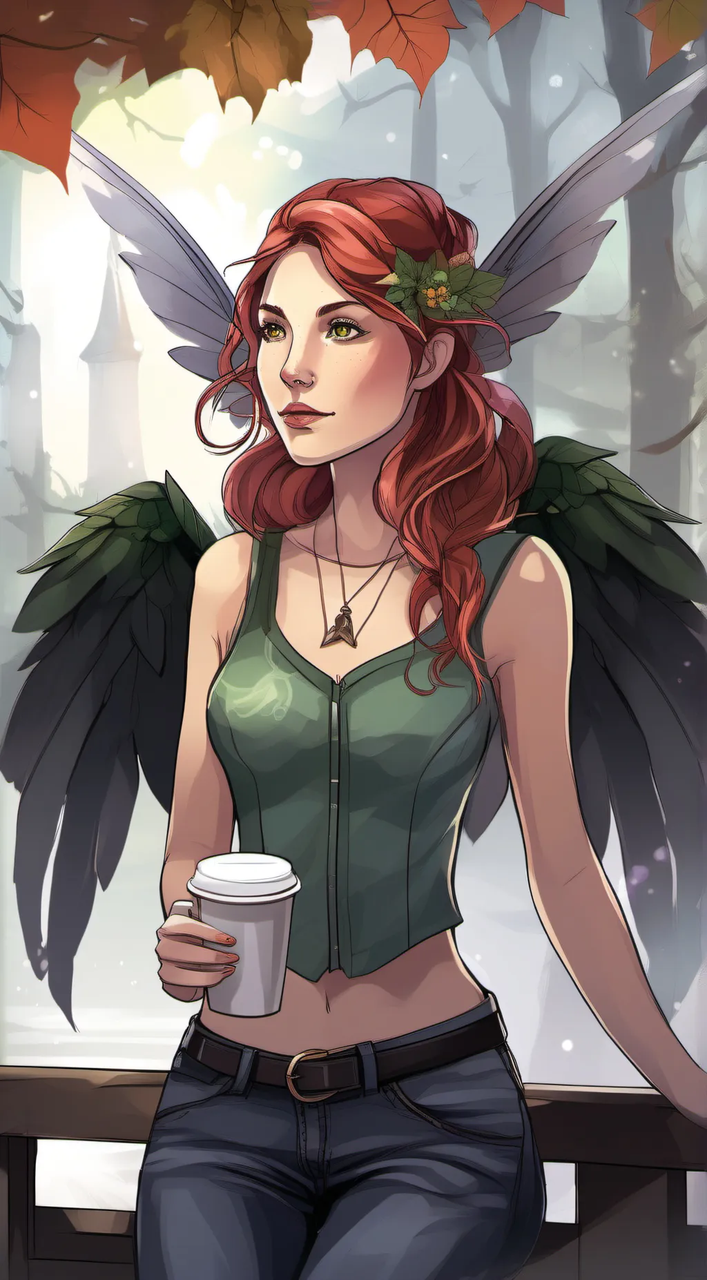 ai character: elixa background