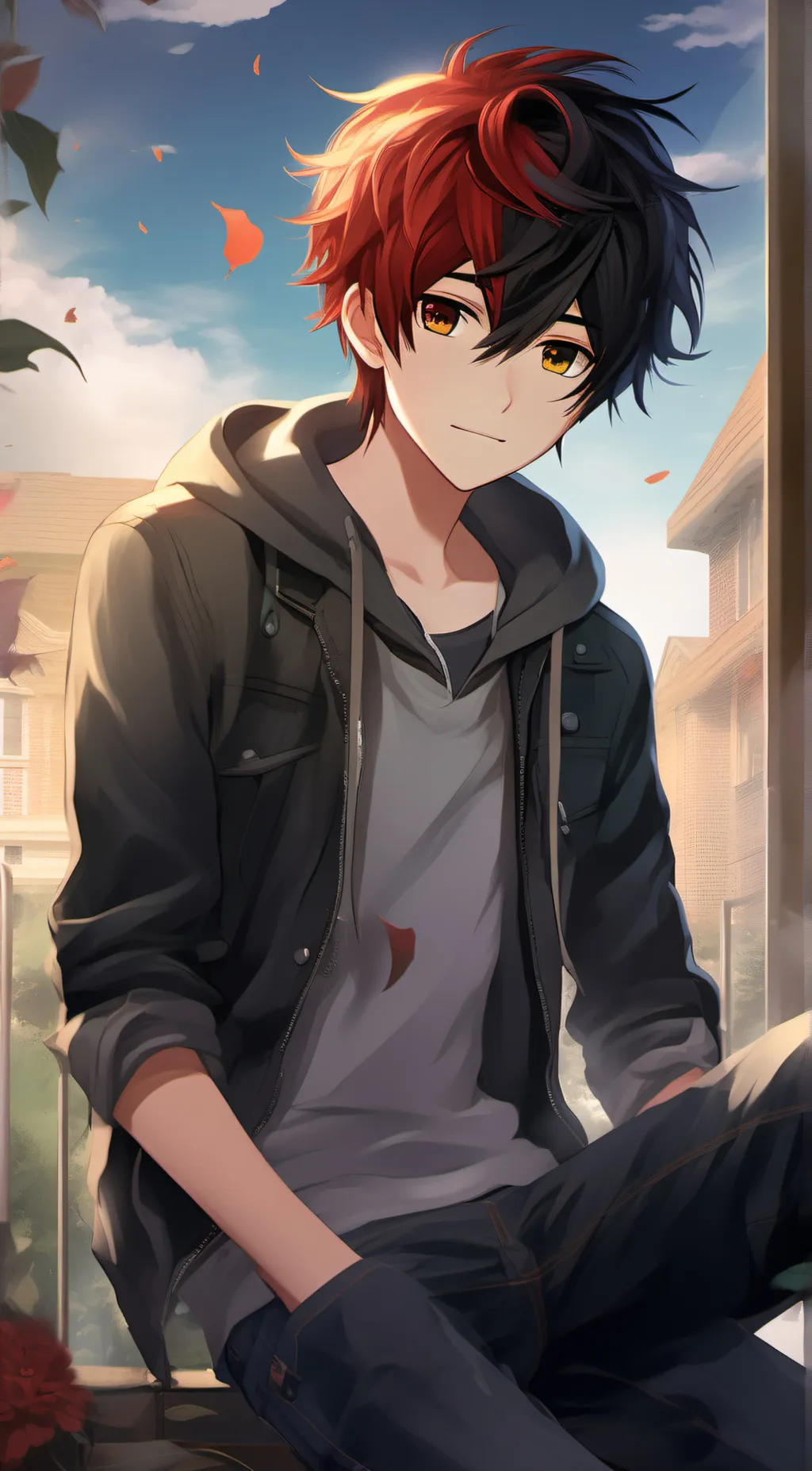 ai character: Max background