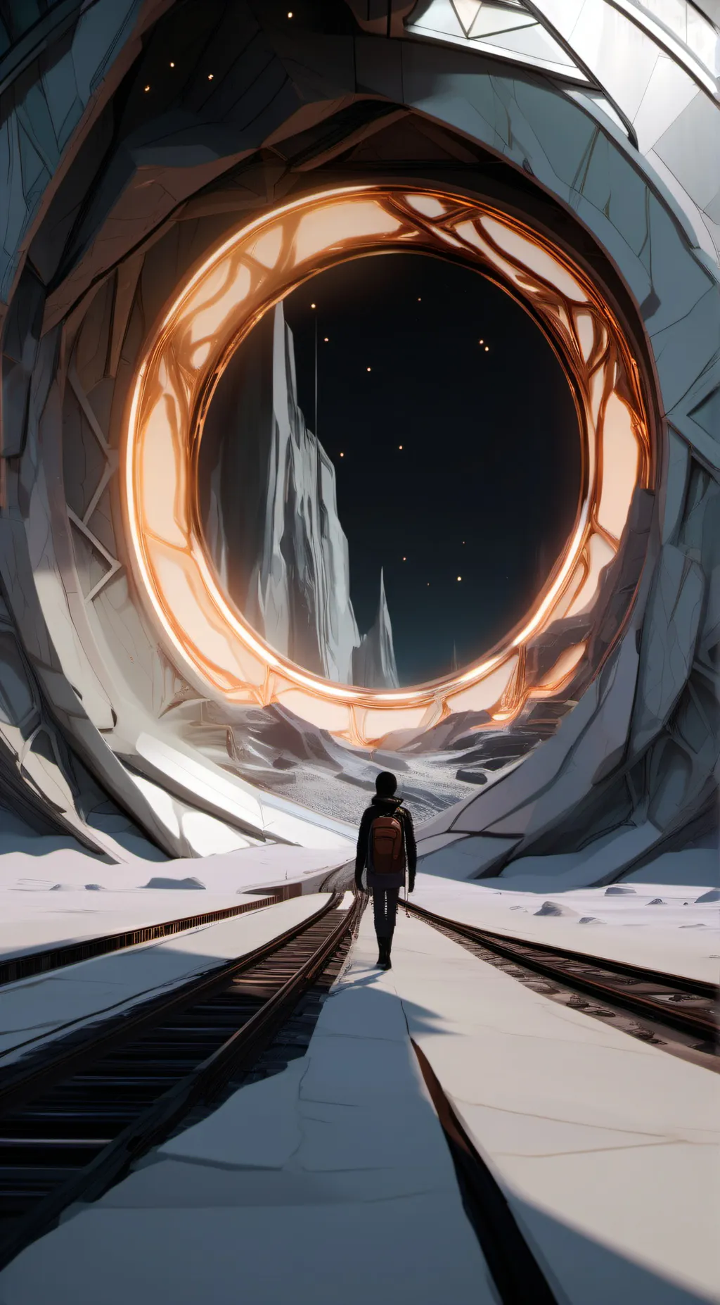 ai character: Portal background