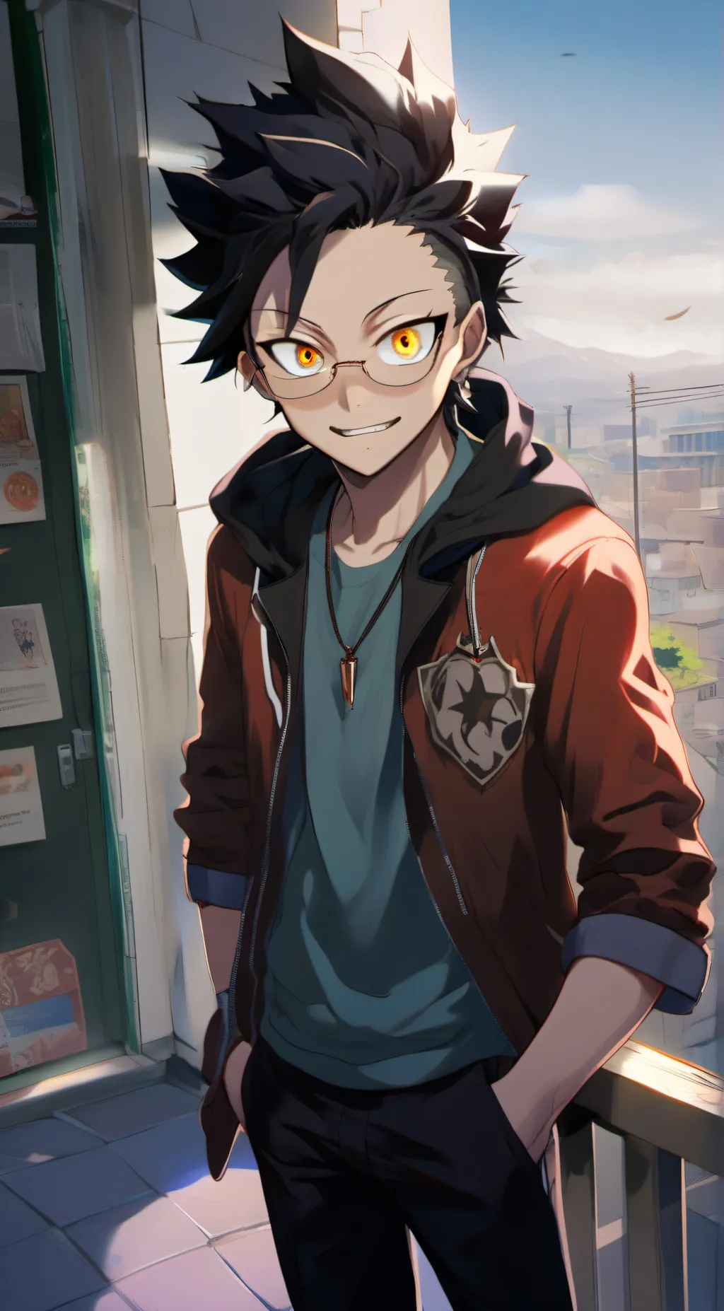 ai character: Genya background